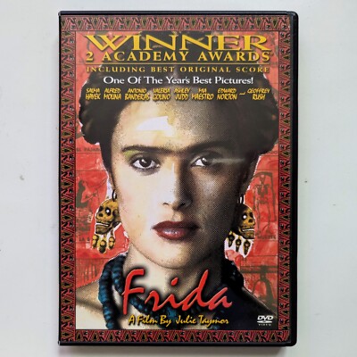 Frida DVD Widescreen Salma Hayek, Alfred Molina, Geoffrey Rush, Antonio Banderas