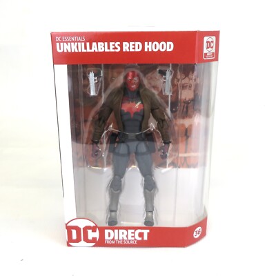 UNKILLABLES RED HOOD - DC Direct Essentials #36 Action Figure Factory Sealed NEW