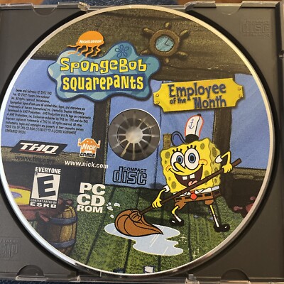 SpongeBob SquarePants: Employee of the Month (PC) CD-ROM Disc Only