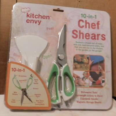 Kitchen Envy - 10 - n - 1 - Chef Shears - NIP