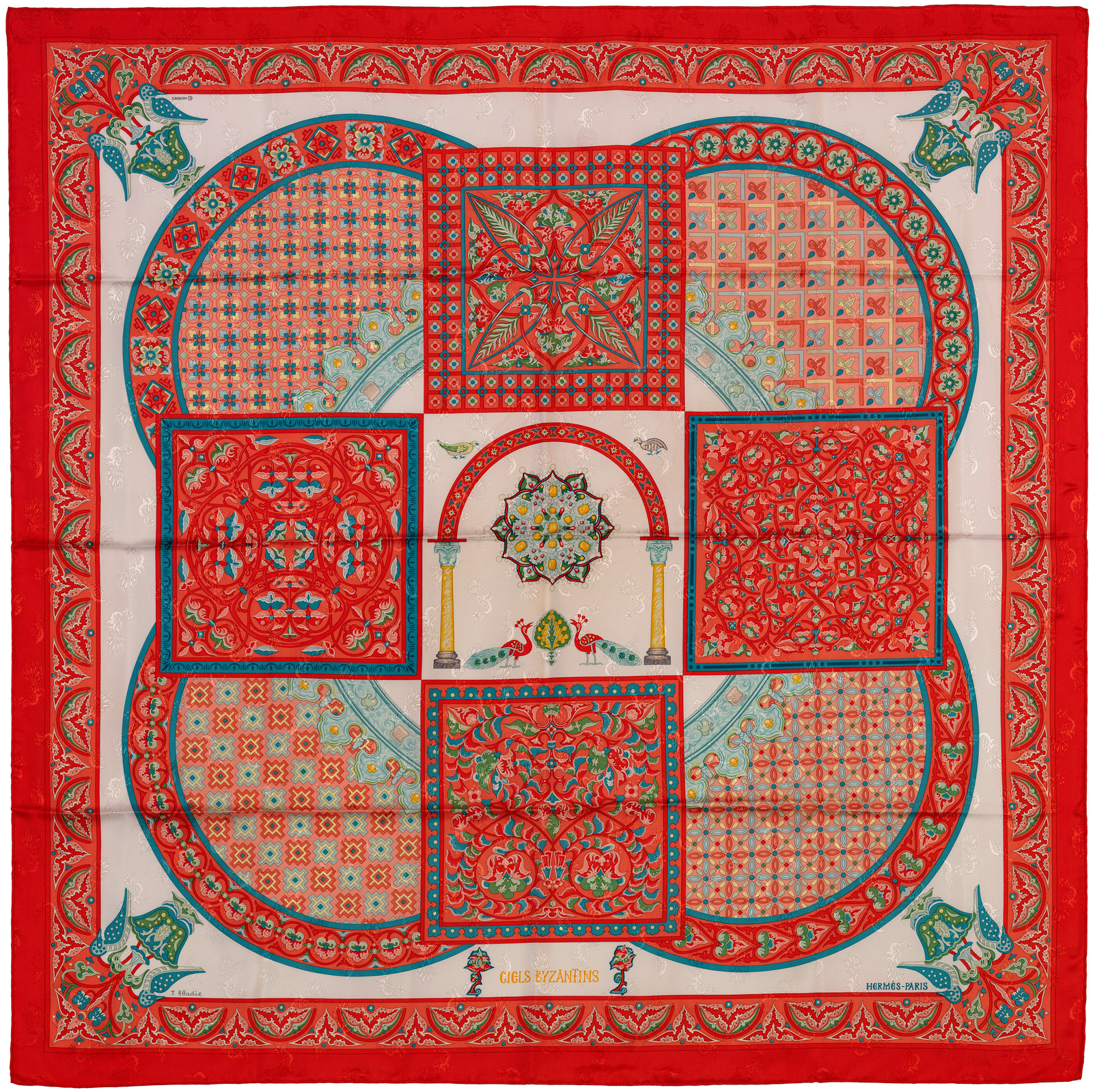 SALE 12/2(mon)までエルメス　Hermes cotton shawl Hermes Blue Bridle Cotton Large Shawl Wrap | Chairish