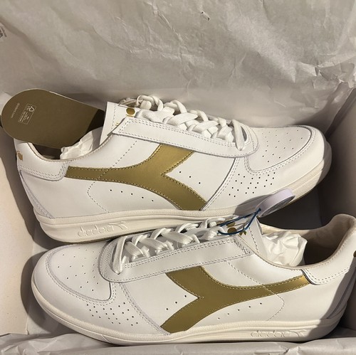 シューズ(男性用) diadora BORG ELITE Diadora Men's B Elite Retro 'White Red Pepper' Size 8 Men's