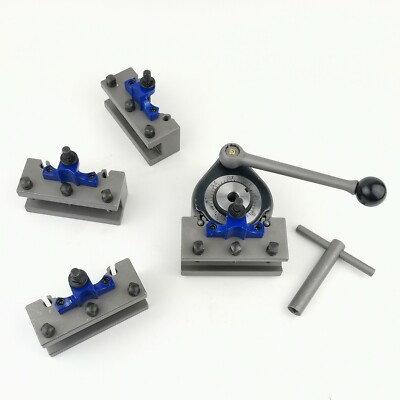 Lathe Tool Post Multifix A1 With AD1675 turning AB1680 boring Drilling 2 Holders