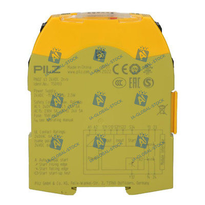 NEW PILZ PNOZ S3 750103 Safety Relay Fast ship 1 year warranty