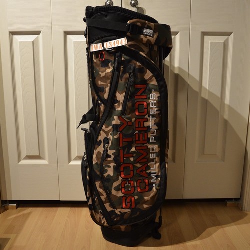 SCOTTY CAMERON Stand Bag w/Matching Headcover Set Putter Driver Fairway Utility
