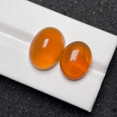 20.13CT Clearance Sale Natural Earth Mine Mexican Fire Opal Cabochon Gemstone