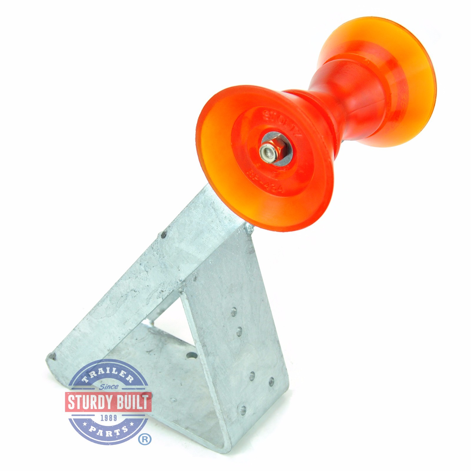 Boat Trailer Galvanized Winch Mount with Roller Bracket 3 inch Wide eBay