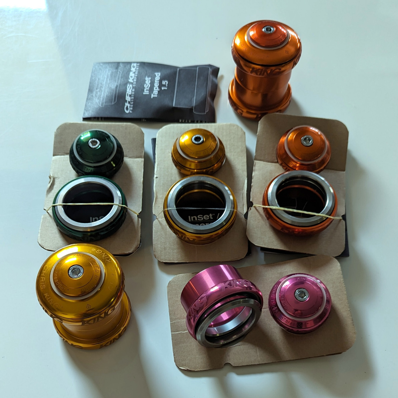 NEW Chris King headset, multiple colors and sizes, NOS, NIB
