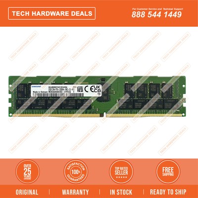 M393A4K40EB3-CWE  NEW BULK Samsung 32GB PC4-25600 DDR4-3200MHz ECC CL22 288-Pin