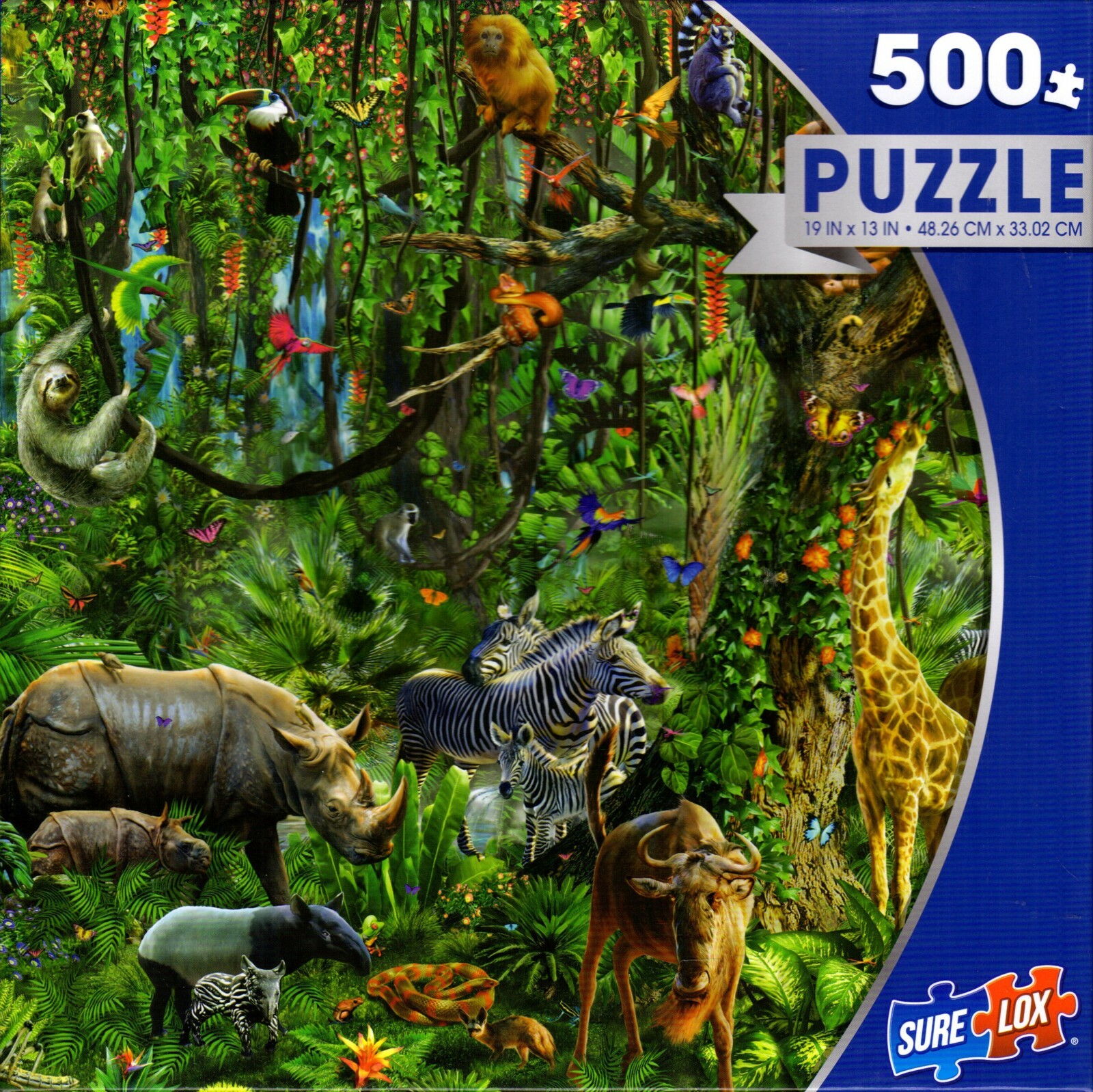 Jungle Tree 500 Piece Puzzle | eBay