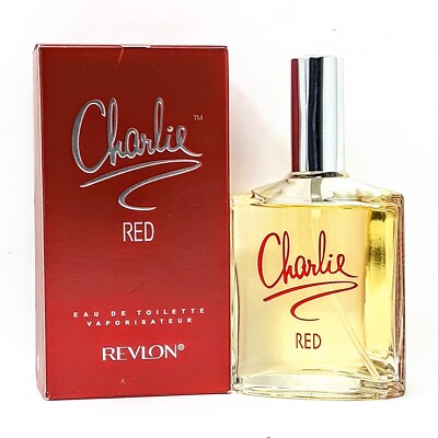 Revlon Charlie Red EDT 3.4 oz Women - Crisp & Boxed