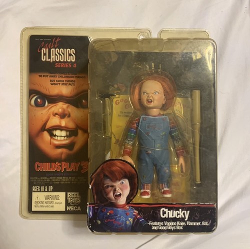 (未使用･未開封品)　NECA Cult Classics 4 CHILD&#39;S PLAY 3 CHUCKY チャイルド・プレイ チャッキー gsx453j Chucky NECA CHILD'S PLAY 3 CULT CLASSICS SERIES 4 SEALED NEW