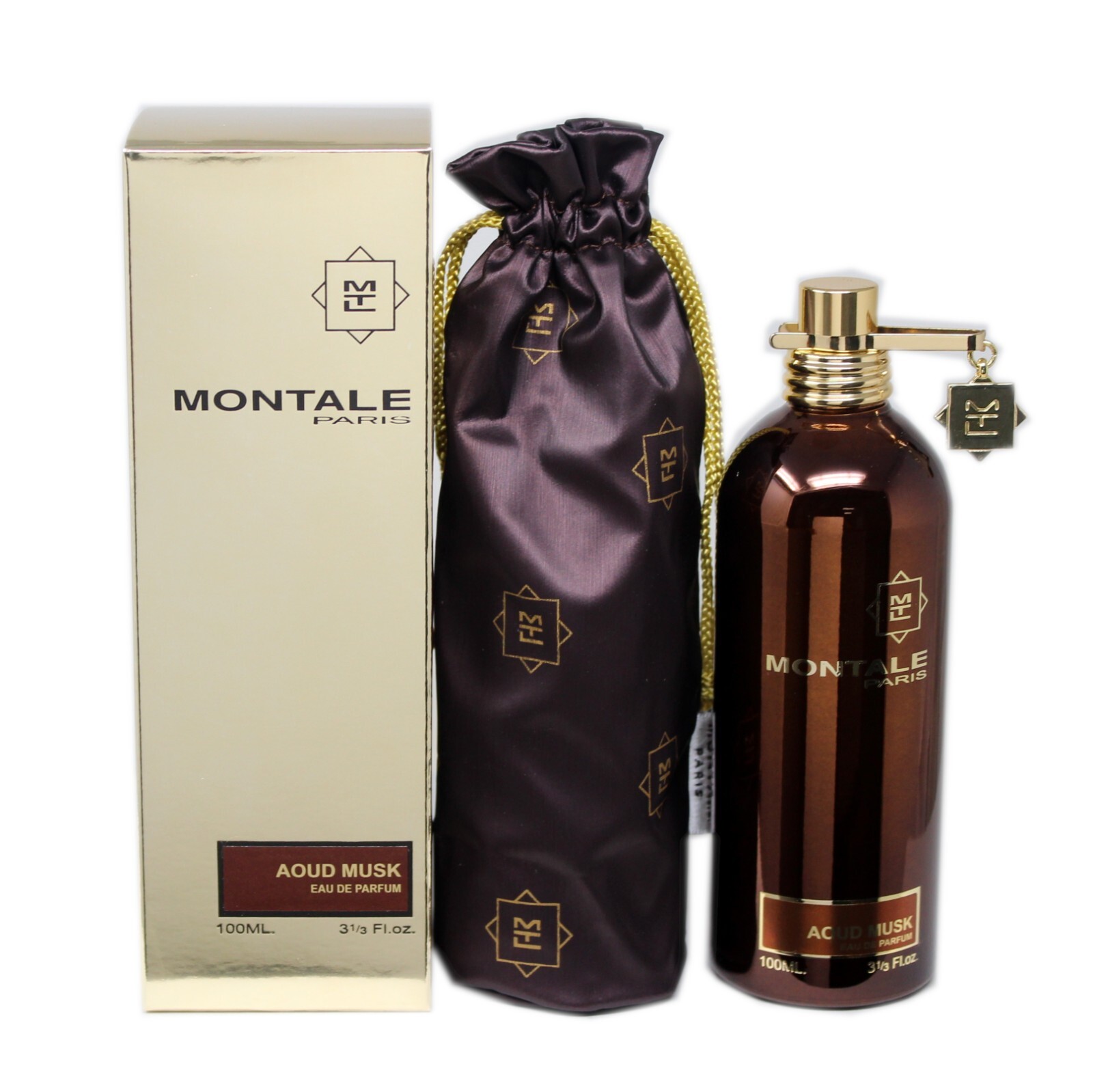 Montale AOUD MUSK Eau De Parfum – 100 Ml, Orientalisch-würziger Duft Mit Safran, Moschus & Aoud