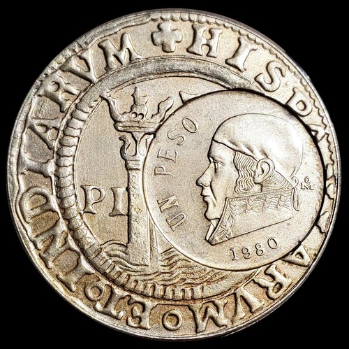 メキシコ 1オンザ 1985年 銀貨 da2113 メキシコ 1オンザ 1985年 銀貨 da2113