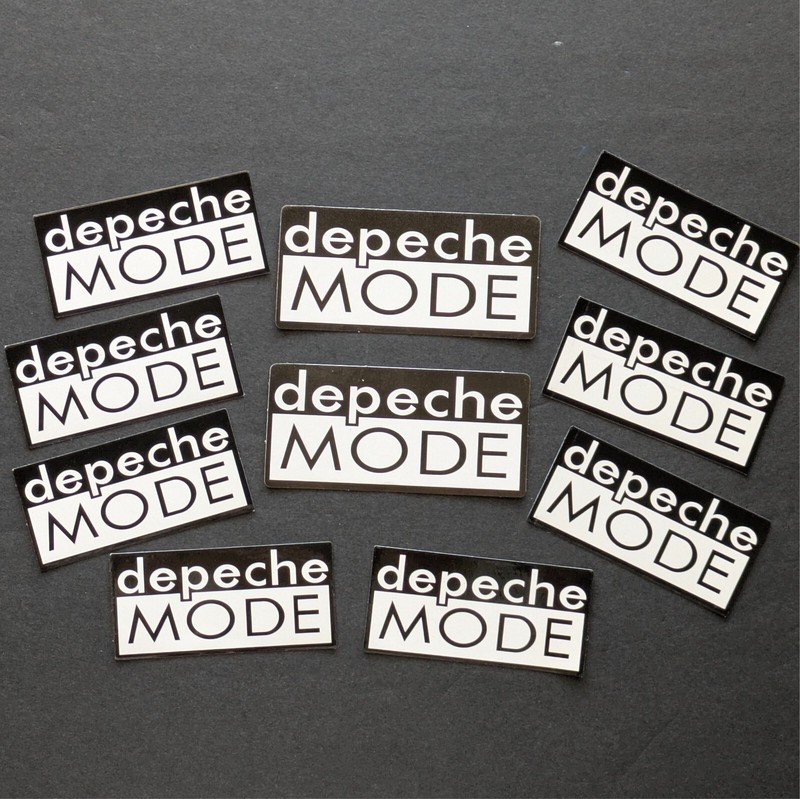 Depeche Mode Stickers, Depeche Mode Decals