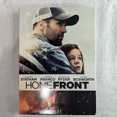 Homefront DVD Movie 2014 Widescreen With Slipcover Jason Statham, Winona Ryder