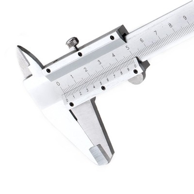 Vernier Caliper, 0-6inch/0-150mm Manual Micrometer Caliper, Stainless Steel N...