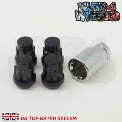 16 14x1.5 Bolts for Vauxhall Insignia VXR 09-16 Alloy Wheel Nuts Black