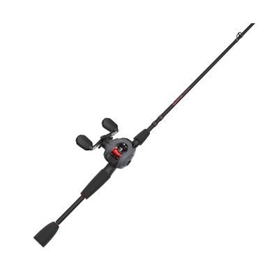 Quantum Invade Baitcast Reel and Fishing Rod Combo, 6'6" IM6 Graphite 1-Piece...