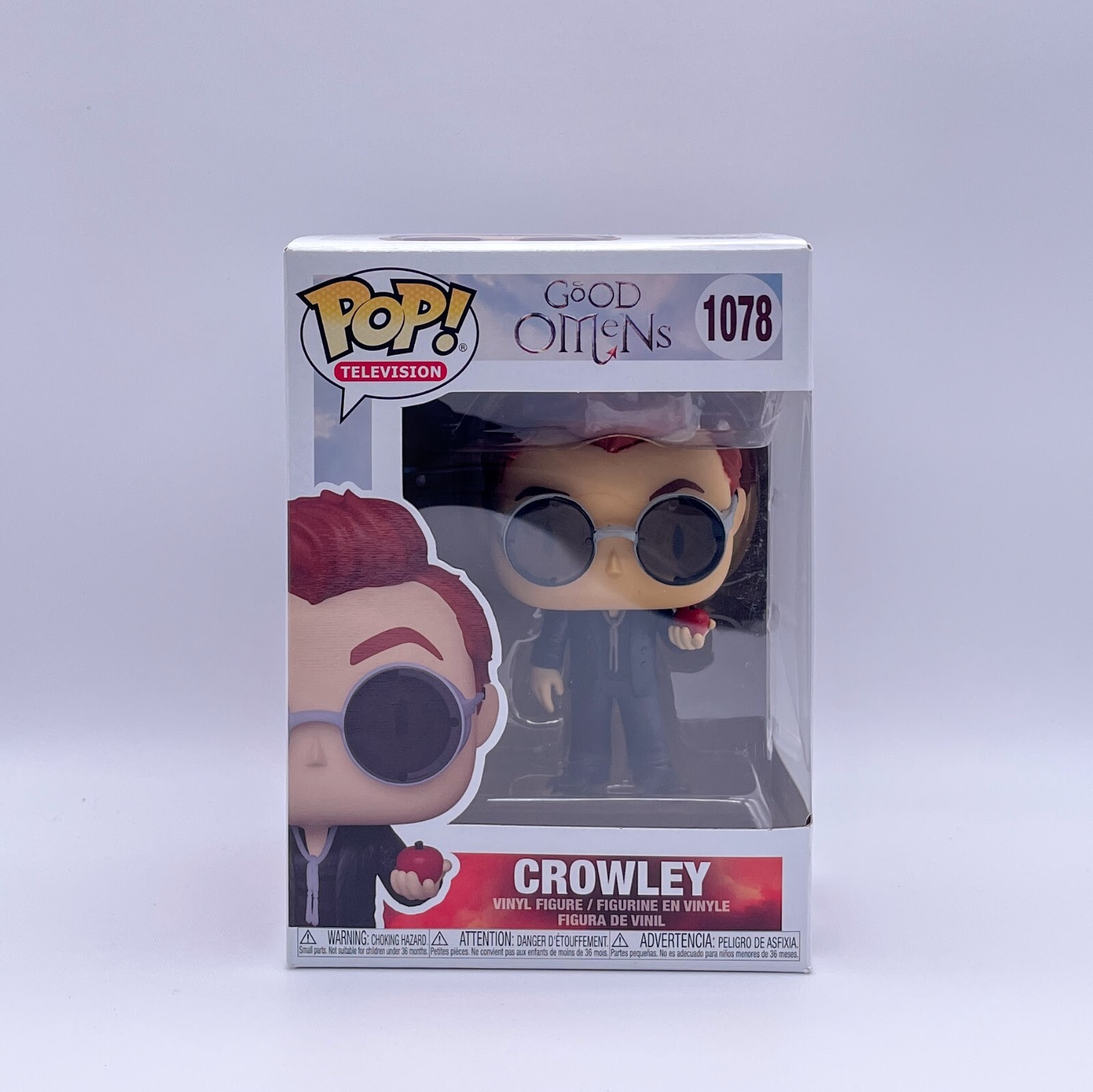 ★4体セット★Good Omens ファンコポップ Funko Pop! Good Omens Crowley with Apple 1078 Vaulted New | eBay