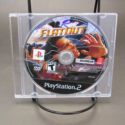 FlatOut (Sony PlayStation 2, 2005) Disc Only!!!!