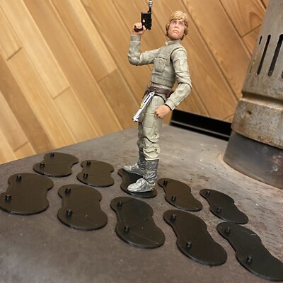 Double Peg 6 inch action figure stands! (qty 10 pieces)