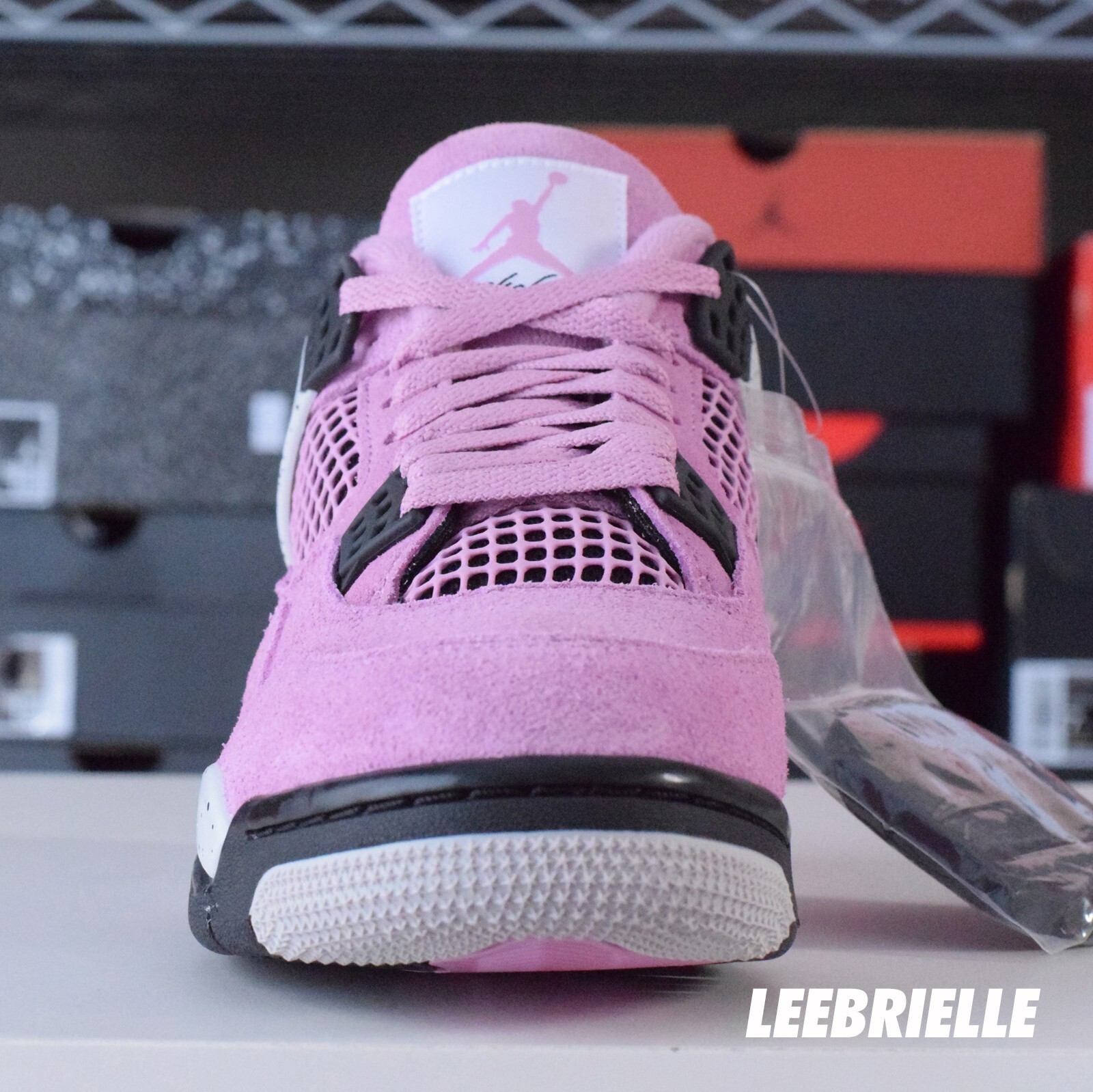 Pre-owned Jordan Womens Size - Nike Air  4 Retro Orchid Pink Aq9129-501