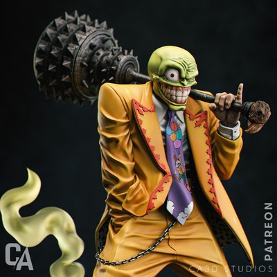 The Mask by CA 3D Studios 3D Printed Resin Sculptures and Busts