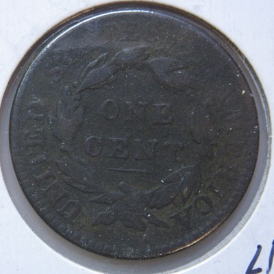 1819 U.S. Large Coronet Cent-Higher Grade-Low Mintage