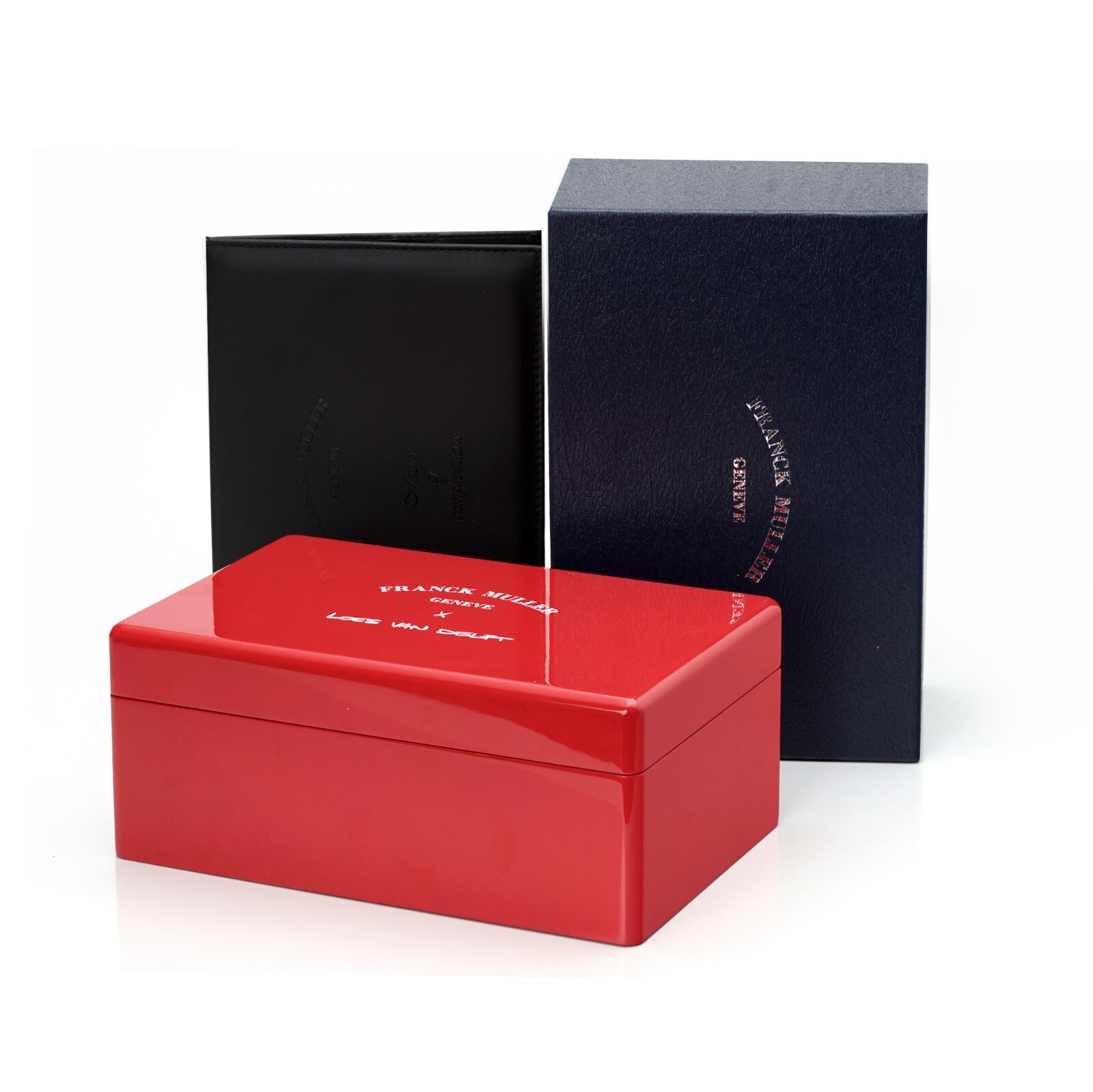 Pre-owned Franck Muller Vanguard Color Dreams Loes Van Delft V43 Sc Dt Tt Br Limited