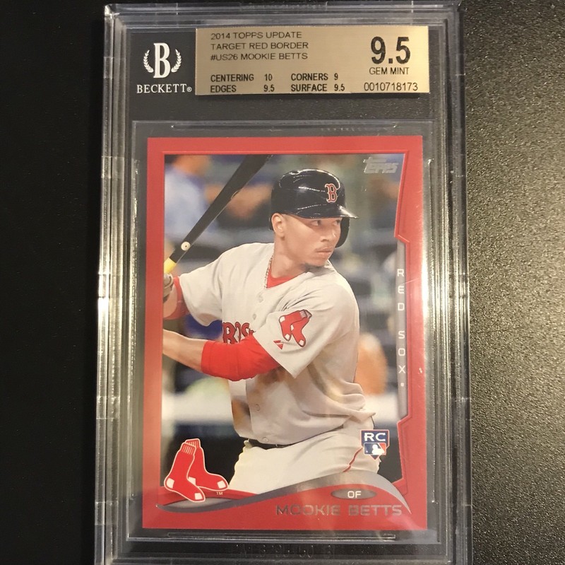 Mookie Betts Baseball Cards