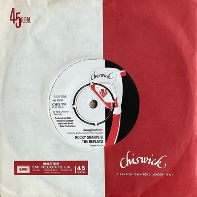 ROCKY SHARPE  Imagination/Got It Made  Chiswick 45