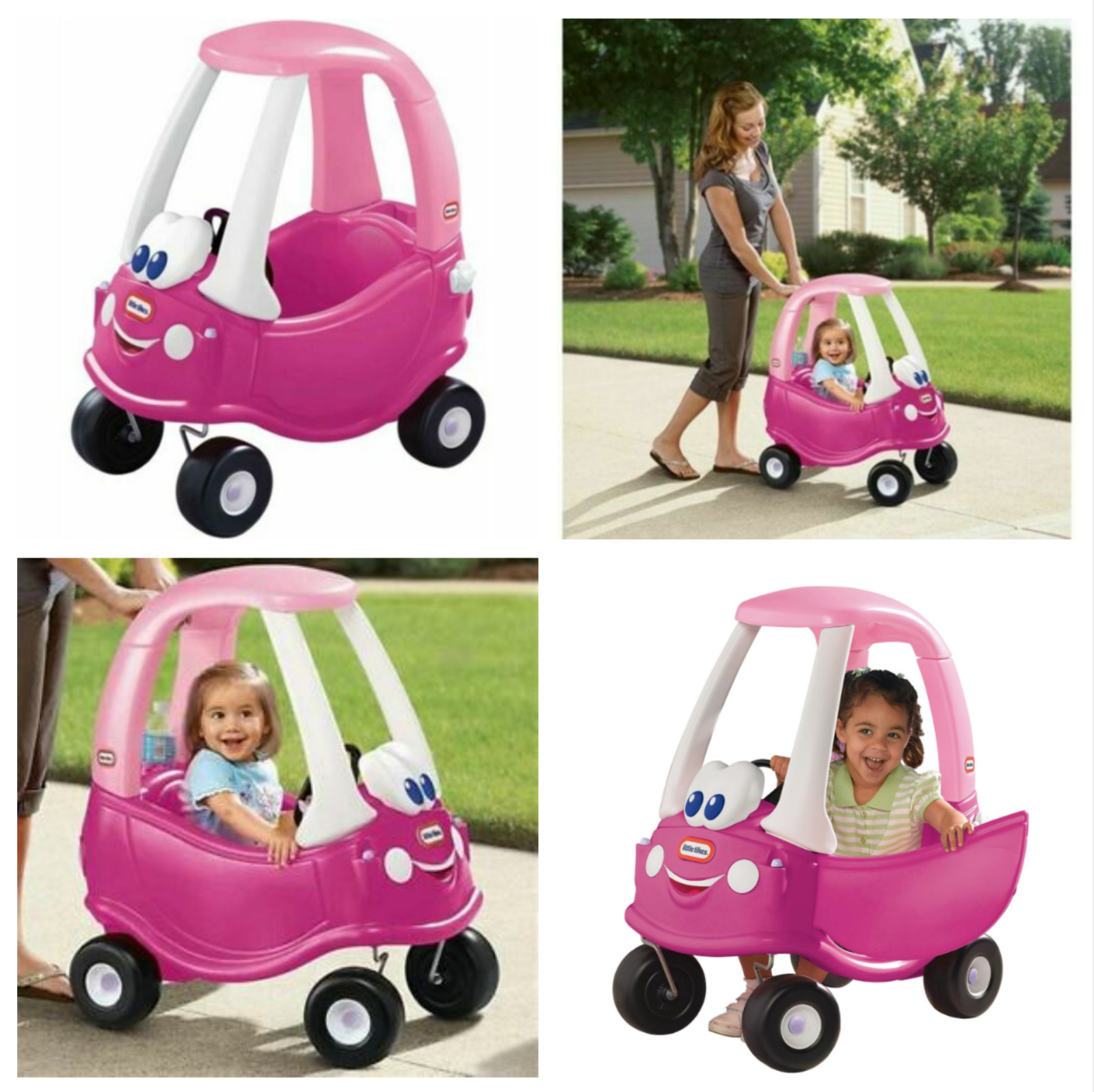 little tikes princess cozy coupe truck riding push toy