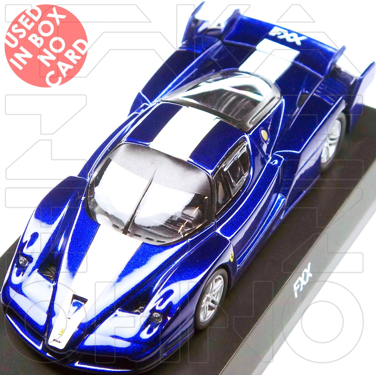 【IV-1】Ferrari ミニカーコレクションIV 1/64 KYOSHO FERRARI FXX MINICAR COLLECTION 4 KYOSHO 1:64 BLUE USED IN