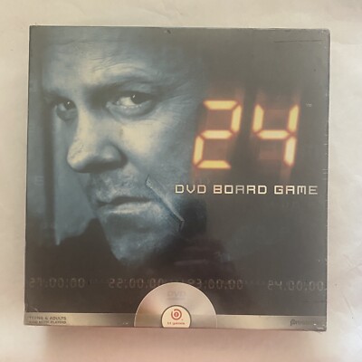 24 DVD Board Game Action Packed for Teens and Adults - Brand New And Sealed