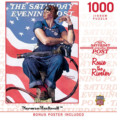 MasterPieces - Saturday Evening Post - Rosie the Riveter 1000 Piece Puzzle