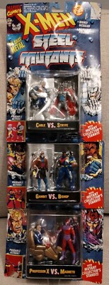 1994 Marvel Comics Steel Mutants Dueling Combos, Toy Biz, Lot of 3 
