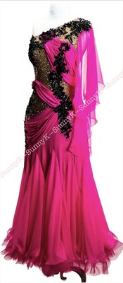 SunnyK Waltz Tango st Dance Dress  Salsa Costume Smooth Ballroom Competition
