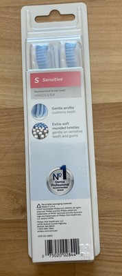 Philips Sonicare S Sensitive Soft Brush Heads - 3pk- HX6053/64