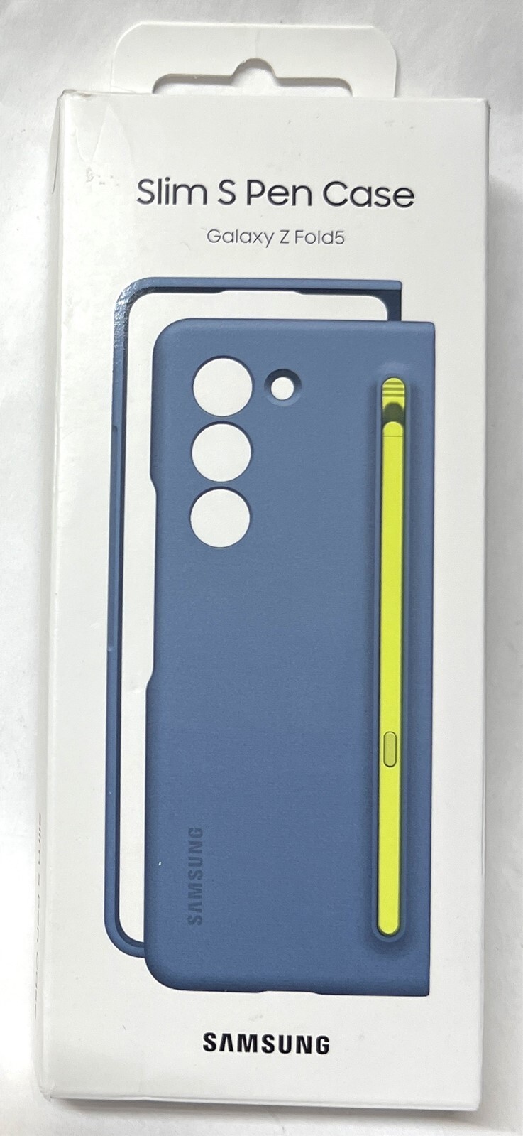 Samsung - Galaxy Z Fold5 Slim S Pen Case - Icy Blue | eBay