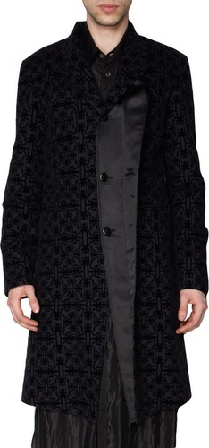ジャケット・アウター ANN DEMEULEMEESTER gather light coat Ann Demeulemeester Gather Light Coat Elegant Draped