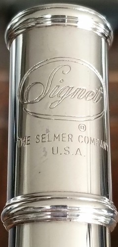 SELMER SIGNET OPEN HOLE FLUTE!  COIN SILVER TUBE, B FOOT, GORGEOUS! MUST SEE!!!