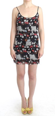 

CNC COSTUME NATIONAL Платье с цветочным принтом, шелковое мини-футляр, короткое IT40/US4/XS Рекомендуемая розничная цена 500 долларов США, Многоцветный