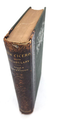 Select Orations and Letters of Cicero - Francis W. Kelsey 1898 Rare Antique Book