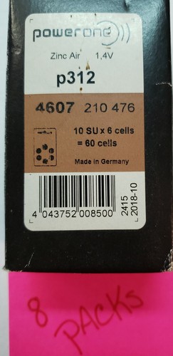 Power One P312 Hearing Air Batteries 2018 READ