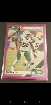 2019 Donruss Stat Line Darron Lee 09/74 Purple SSP! JETS