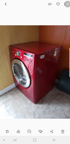 LG DLG2302R Red 9 Cycles Front Load Gas Dryer- works great!