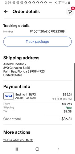 Fotos del artículo de un comprador verificado