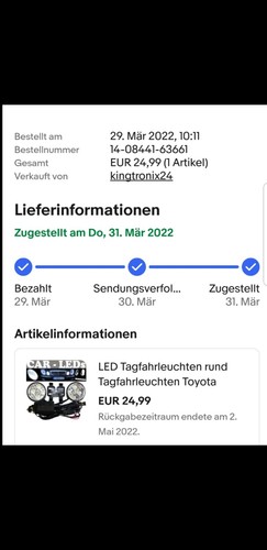 Artikelfoto(s) von einem verifizierten Käufer