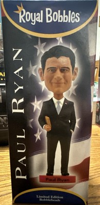 Paul Ryan (Former Republican Congressman and VP Candidate) Bobblehead NEW in Box